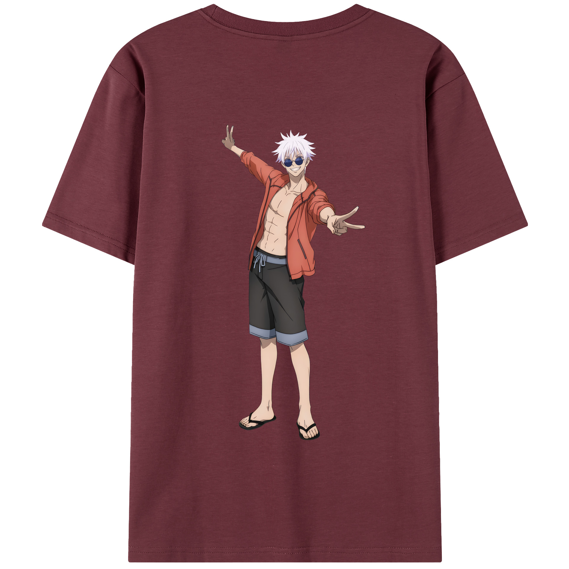 （画像用） 呪術廻戦 Jujutsu Kaisen 綿100％半袖Tシャツ（背面プリント）
